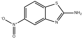 2-氨基-5-硝基苯并噻唑 结构式
