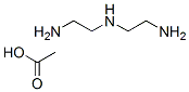 N-(2-aminoethyl)ethylenediamine acetate 结构式