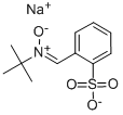 N-TERT-BUTYL-Α-(2-SULFOPHENYL)NITRONE SODIUM SALT 结构式