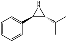 Aziridine, 2-(1-methylethyl)-3-phenyl-, trans- (9CI) 结构式