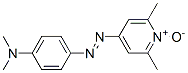 4-[[4-(Dimethylamino)phenyl]azo]-2,6-dimethylpyridine 1-oxide 结构式