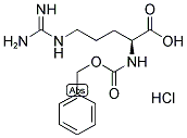 Nα-CBZ-L-精氨酸盐酸盐 结构式