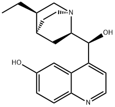(9S)-10,11-氢化奎宁-6',9-二醇 结构式