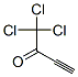 3-Butyn-2-one,  1,1,1-trichloro- 结构式