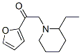 Ethanone, 2-(2-ethyl-1-piperidinyl)-1-(2-furanyl)- (9CI) 结构式