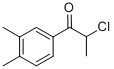 2-氯-1-(3,4-二甲基苯基)丙-1-酮 结构式