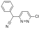 2-(6-氯哒嗪-3-基)-2-苯基乙腈 结构式