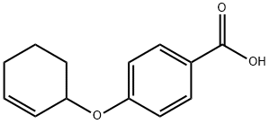 4-(2-环己烯氧基)苯甲酸 结构式