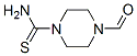 1-Piperazinecarbothioamide,4-formyl-(9CI) 结构式