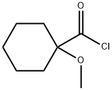 1-甲氧基环己烷-1-羰基氯化 结构式