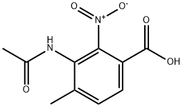 3-Acetamido-4-methyl-2-nitrobenzoic acid