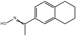 (1E)-1-(5,6,7,8-TETRAHYDRONAPHTHALEN-2-YL)ETHANONE OXIME 结构式