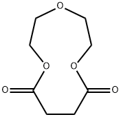 1,4,7-trioxacycloundecane-8,11-dione 结构式