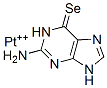 selenoguanine platinum(II) 结构式