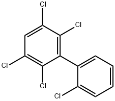 2,2',3,5,6-戊氯联苯 结构式