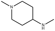1-甲基-4-(甲氨基)哌啶 结构式