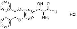 3,4-Di-O-benzyl DL-erythro-Droxidopa Hydrochloride 结构式