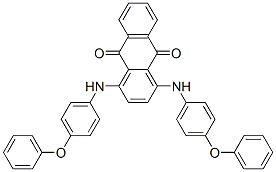 1,4-bis[(4-phenoxyphenyl)amino]anthraquinone 结构式