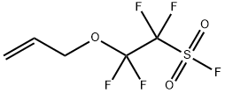 2-ALLYLOXY-1,1,2,2-TETRAFLUOROETHANESULFONYL FLUORIDE 结构式