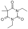 Barbituric acid, 1,3-diethyl-5,5-dimethyl- (4CI) 结构式