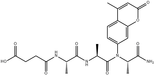 SUC-ALA-ALA-ALA-AMC 结构式