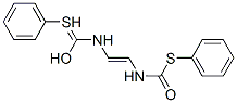 N,N'-Vinylenebis(thiocarbamic acid)S,S'-diphenyl ester 结构式