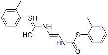 N,N'-Vinylenebis(thiocarbamic acid)S,S'-di(o-tolyl) ester 结构式