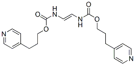 N,N'-Vinylenedicarbamic acid bis[3-(4-pyridinyl)propyl] ester 结构式