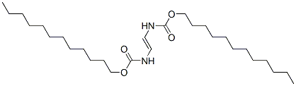 N,N'-Vinylenedicarbamic acid didodecyl ester 结构式