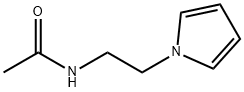 N-(2-(1H-吡咯-1-基)乙基)乙酰胺 结构式
