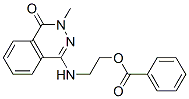 4-(2-Benzoyloxyethylamino)-2-methyl-1-oxo-1,2-dihydrophthalazine 结构式