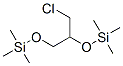 3-Chloro-1,2-propanediol, di(trimethylsilyl) ether 结构式