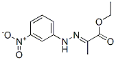 ethyl (2E)-2-[(3-nitrophenyl)hydrazinylidene]propanoate 结构式