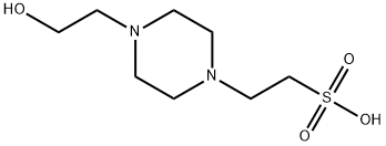 4-羟乙基哌嗪乙磺酸 结构式