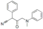 2-[2-(N-Methylanilino)acetyl]-2-phenylacetonitrile 结构式