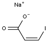 (Z)-3-Iodoacrylic acid sodium salt 结构式