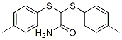 2,2-Bis(p-tolylthio)acetamide 结构式