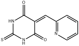 5-PICOLINYLIDENE-2-THIOBARBITURIC ACID 结构式