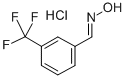 Benzaldehyde, m-trifluoromethyl-, oxime, hydrochloride, anti- 结构式