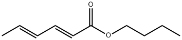 山梨酸丁酯 结构式
