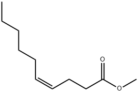 顺式-4-癸烯酸甲酯 结构式