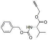 N-(Benzyloxycarbonyl)-L-valine 2-propynyl ester 结构式