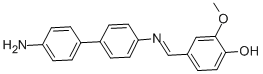 N-Vanillylidenebenzidine 结构式