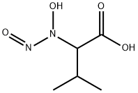 Valine, N-hydroxy-N-nitroso- (9CI) 结构式