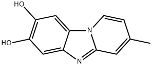 Pyrido[1,2-a]benzimidazole-7,8-diol, 3-methyl- (9CI) 结构式