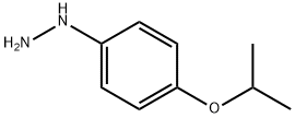 (4-异丙氧基苯基)-肼 结构式