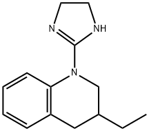 Quinoline, 1-(4,5-dihydro-1H-imidazol-2-yl)-3-ethyl-1,2,3,4-tetrahydro- (9CI) 结构式