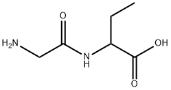 N-甘氨酰-DL-2-氨基正丁酸 结构式