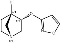 1-Azabicyclo[2.2.1]heptane,3-(3-isoxazolyloxy)-,endo-(9CI) 结构式