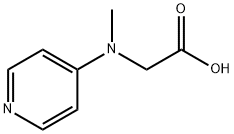 N-甲基-N-(吡啶-4-基)甘氨酸 结构式